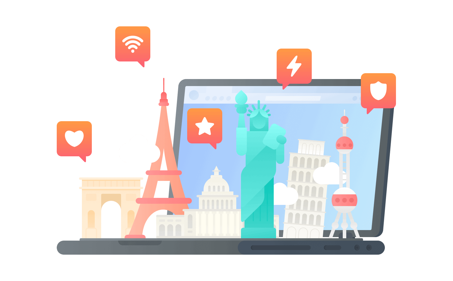 在圣文森特和格林纳丁斯连接到中国vpn - 大陆加速器